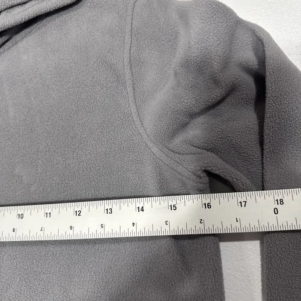 Old Navy Kids Cozy Soft Fleece Pullover Hoodie Unisex Sz M 8 Gray Kangaroo Pocke